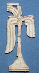 Samaria Ivory displayed in the British Museum. Photo by Ferrell Jenkins.