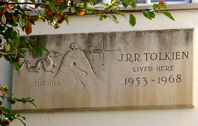 House where J. R. R. Tolkien lived. 76 Sandfield Road. Photo by Ferrell Jenkins. Biblicalstudies.info.