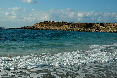 Tel Dor on the Mediterranean coast. Photo by Ferrell Jenkins.