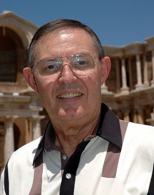 Ferrell Jenkins at the site of Sardis in Turkey, August, 2006.